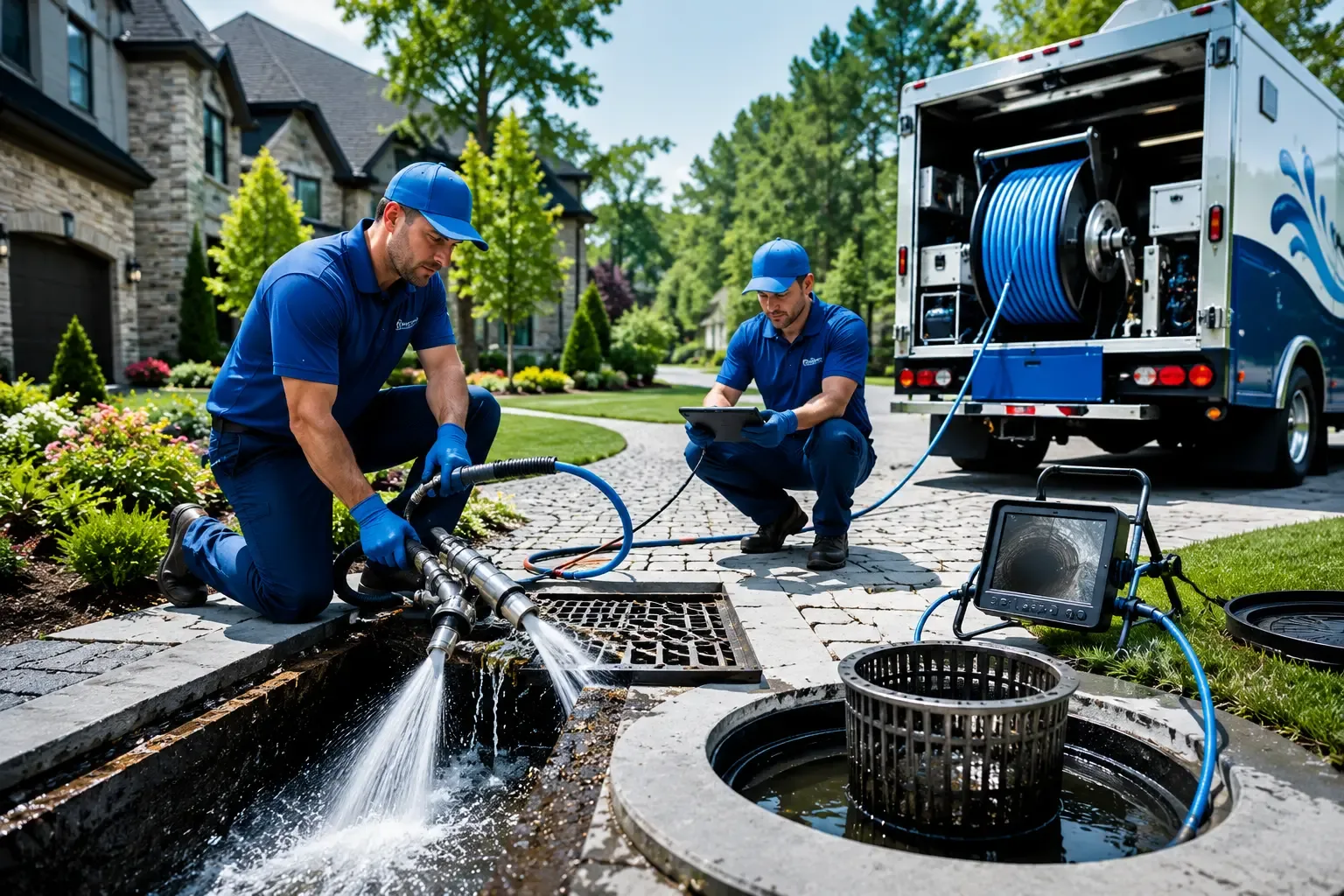 Local outdoor drain cleaning professionals in Mount Hope, WI
