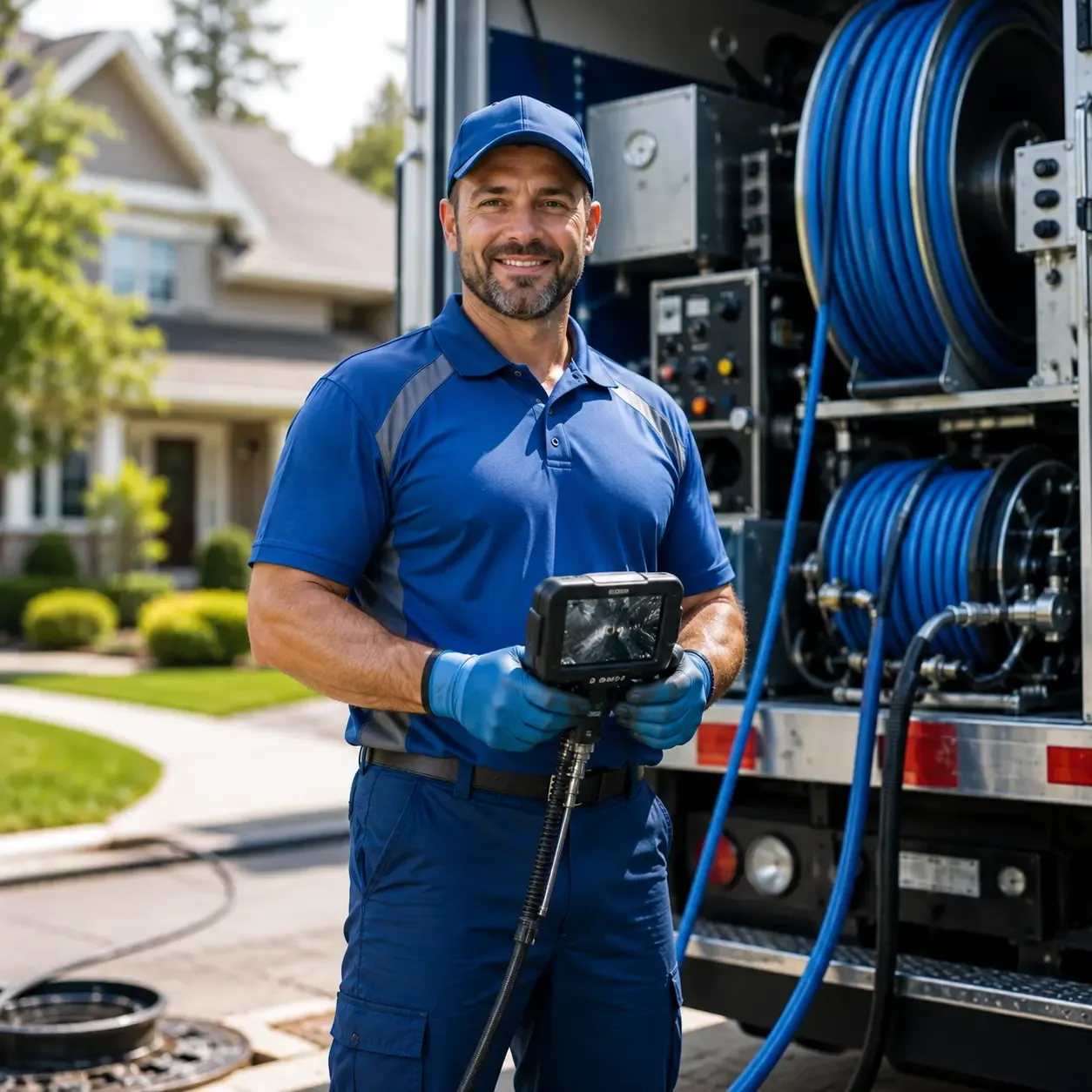 Local outdoor drain cleaning specialists in Mount Hope, WI